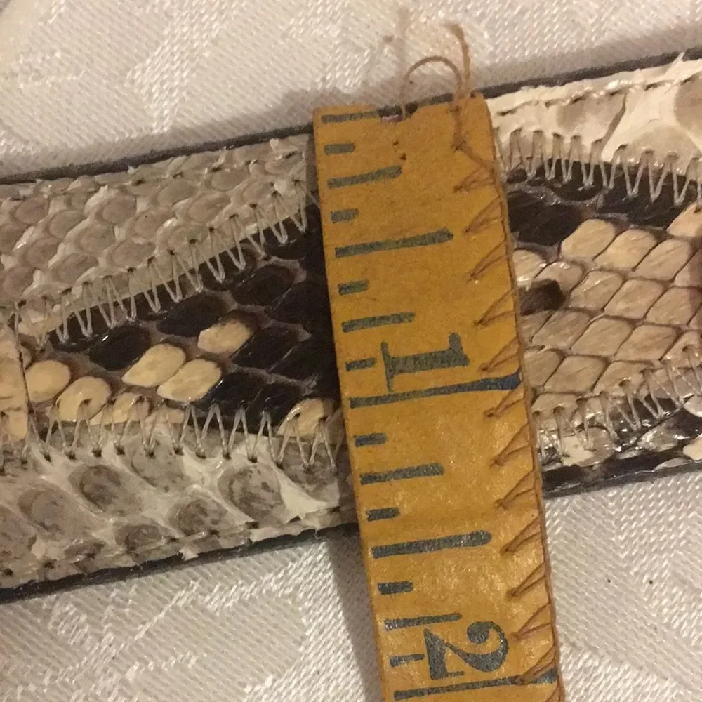 Genuine Snakeskin Belt size 40